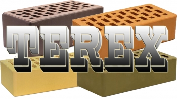 TEREX кирпич керамический лицевой щелевой