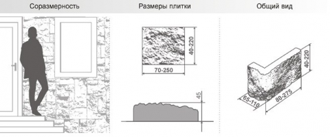 Искусственный камень коллекция "Турин"