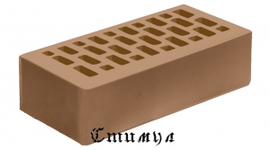 Кирпич лицевой гляссе гладкий М175 Одинарный 1 NF 250*120*65 Голицынский