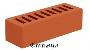 Кирпич лицевой красный гладкий М200 Евро 0,7NF 250*85*65 Железногорский
