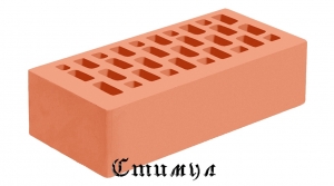 Кирпич лицевой красный М200 одинарный 1 NF 250*120*65 Железногорский