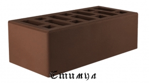 Кирпич лицевой осмибт мокко М175 Полуторный 1.4 NF 250*120*88 Старооскольский