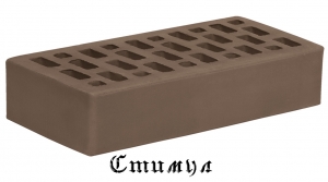 Кирпич лицевой шоколад М200 Одинарный 1 NF 250*120*65 Верхневолжский