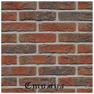 Кирпич ручной формовки BLAUW-ROOD GENUANCEERD GESINTERD WF50 полнотелый