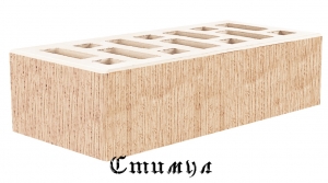 Кирпич лицевой белый бархат М175 Одинарный 1 NF 250*120*65 Старый Оскол