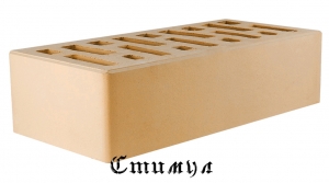 Кирпич лицевой слоновая кость М175 Одинарный 1 NF 250*120*65 Старый Оскол
