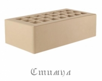 Кирпич лицевой слоновая кость М150 одинарный 1 NF 250*120*65 Железногорский
