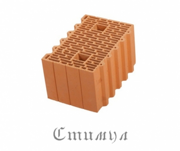 Блок керамический поризованный Wienerberger 10.67 NF 380x250x219 M 100 15.5 кг