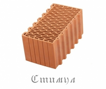 Блок керамический поризованный Wienerberger GL 12.35 NF 440x250x219 M 100