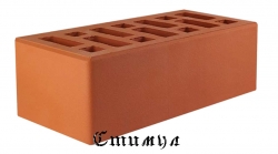 Кирпич лицевой осмибт красный М175 Полуторный 1.4 NF 250*120*88 Старый Оскол