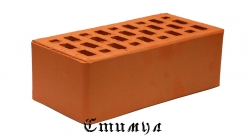Кирпич лицевой красный М150 Полуторный 1.4 NF 250*120*87 Воротынский