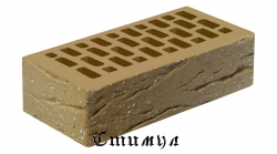 Кирпич лицевой бежевый толедо М200 Одинарный 1 NF 250*120*65 Голицынский