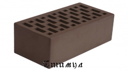 Кирпич лицевой коричневый М150 Полуторный 1.4 NF 250*120*88 Керма