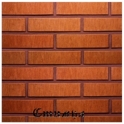 Кирпич керамический красный RED, шероховатый FAT